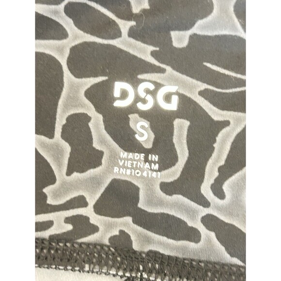 DSG High Rise Capri Womens S Black Animal‎ Print Leggings NWT - Picture 6 of 11